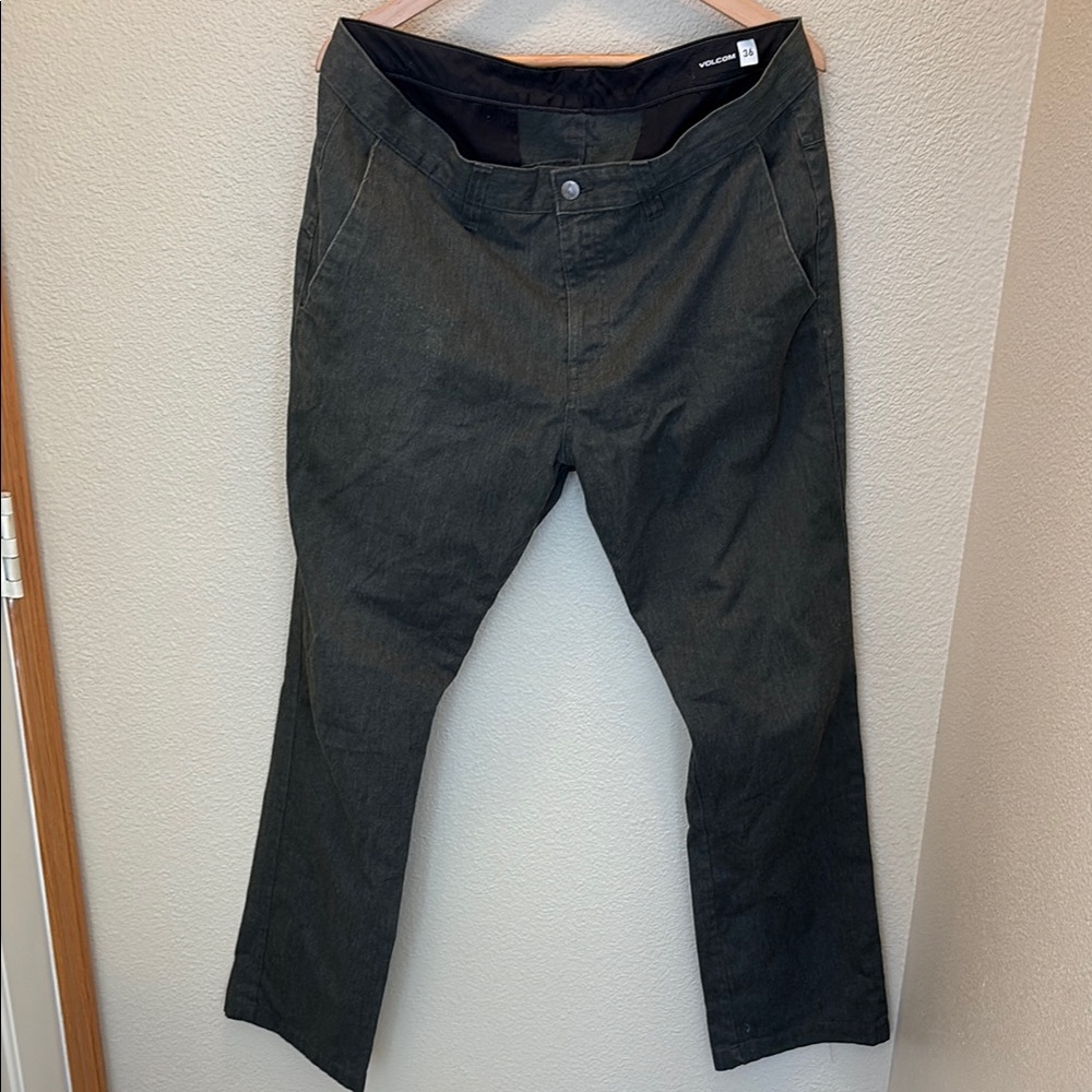 Men's Volcom Black Pants 36